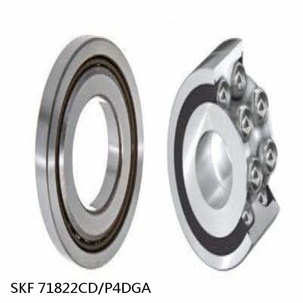 71822CD/P4DGA SKF Super Precision,Super Precision Bearings,Super Precision Angular Contact,71800 Series,15 Degree Contact Angle