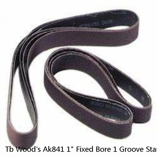 Tb Wood's Ak841 1" Fixed Bore 1 Groove Standard V-Belt Pulley 8.25 In Od