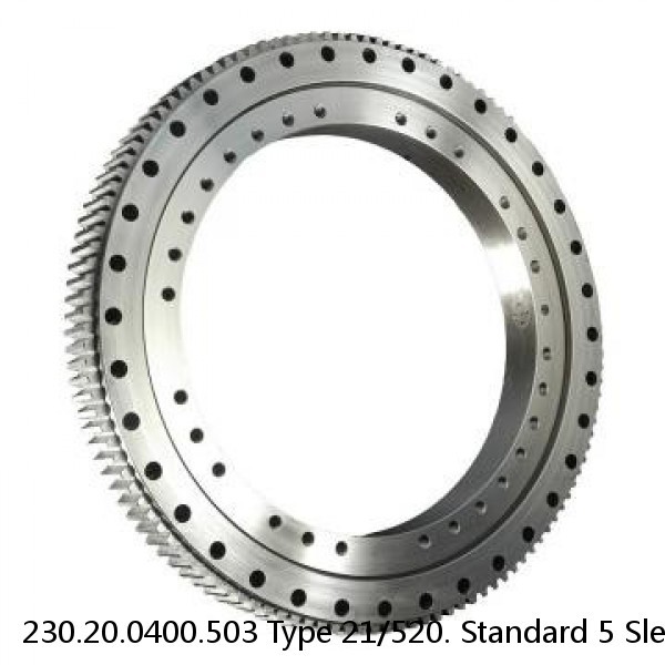 230.20.0400.503 Type 21/520. Standard 5 Slewing Ring Bearings #1 small image
