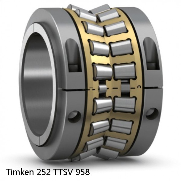 252 TTSV 958 Timken Tapered Roller Bearing Assembly #1 small image