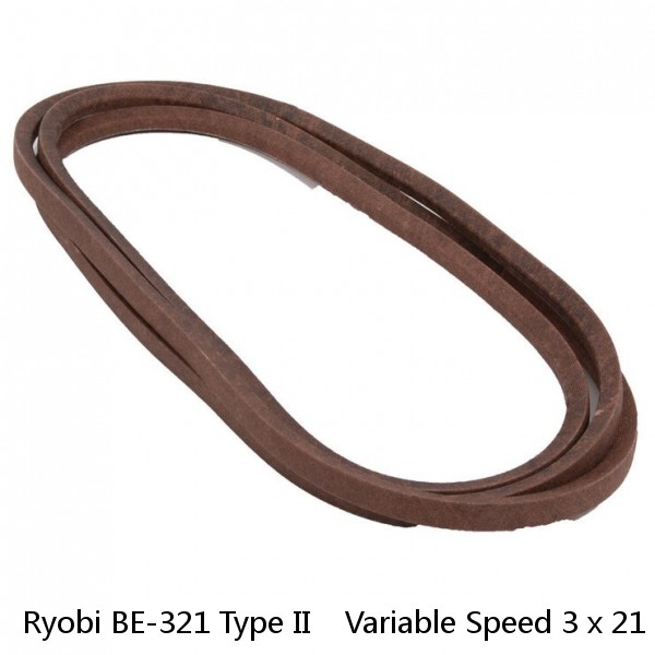 Ryobi BE-321 Type II    Variable Speed 3 x 21 120V Belt Sander NO Dust Bag BE321