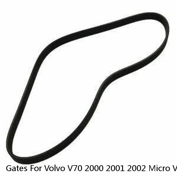 Gates For Volvo V70 2000 2001 2002 Micro V Double Sided Serpentine Belt 2.4L