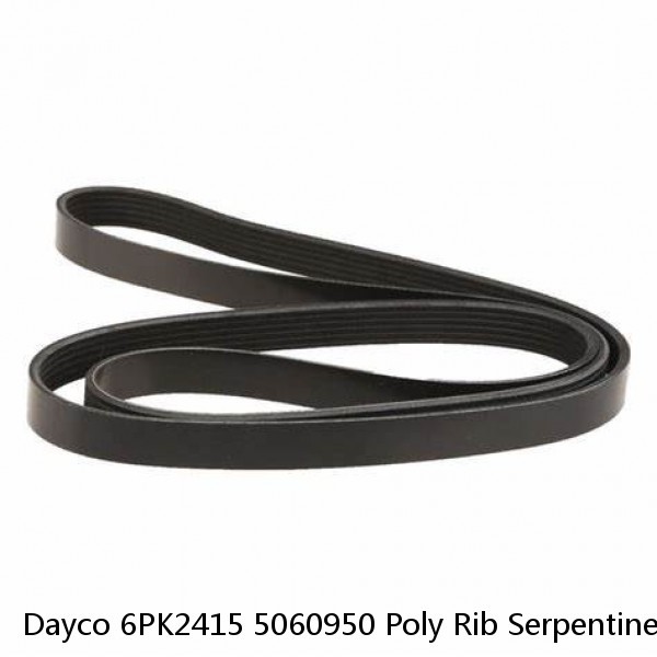  Dayco 6PK2415 5060950 Poly Rib Serpentine Belt #1 image
