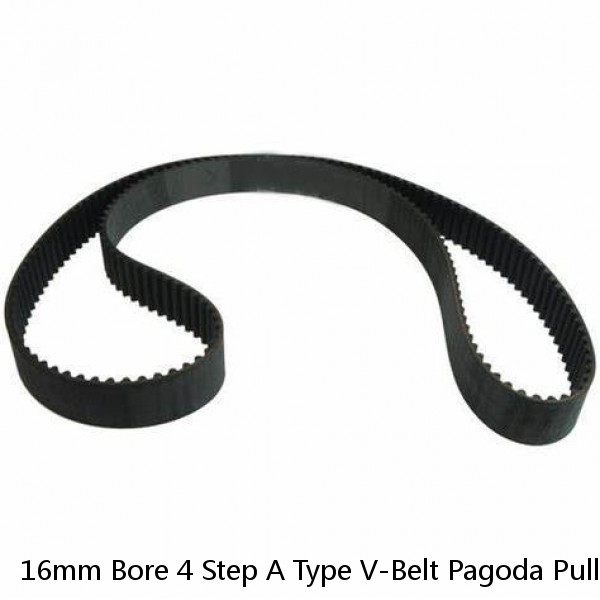 16mm Bore 4 Step A Type V-Belt Pagoda Pulley Belt Outter Dia 40-130mm #1 image