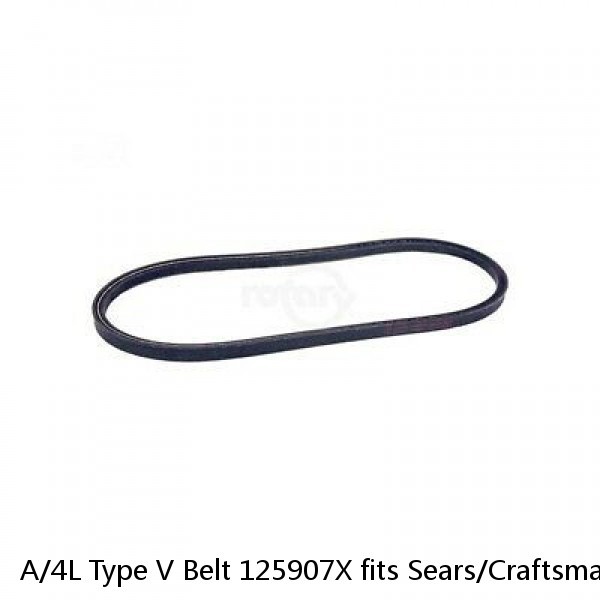 A/4L Type V Belt 125907X fits Sears/Craftsman YPLT120DR YPLT140AE YPLTV140AR #1 image