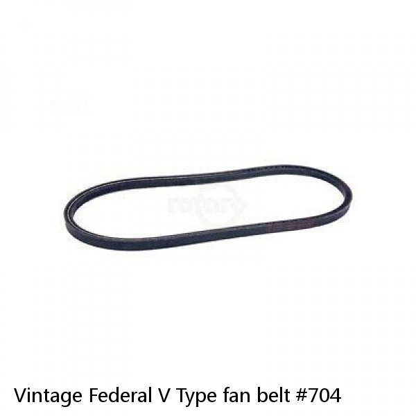 Vintage Federal V Type fan belt #704 #1 image