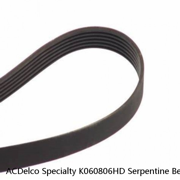 ACDelco Specialty K060806HD Serpentine Belt #1 image