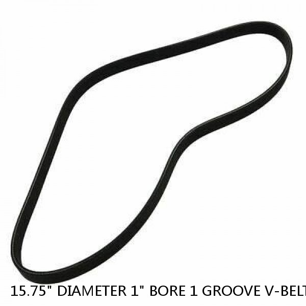 15.75" DIAMETER 1" BORE 1 GROOVE V-BELT PULLEY 1-BK160-E #1 image